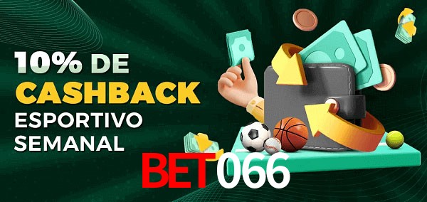 10% de bônus de cashback na bet066